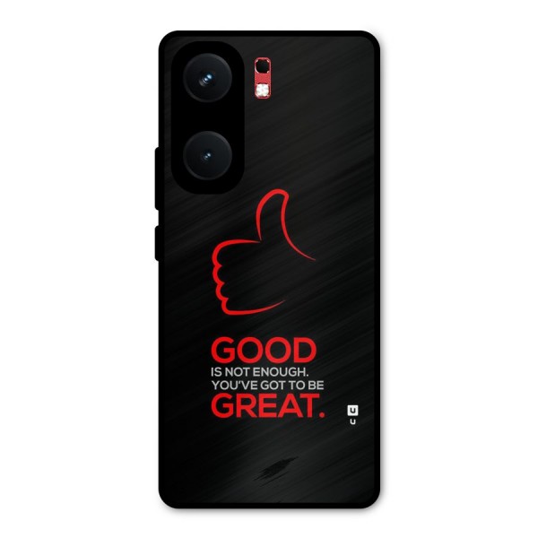 Good Great Metal Back Case for iQOO Neo 9 Pro