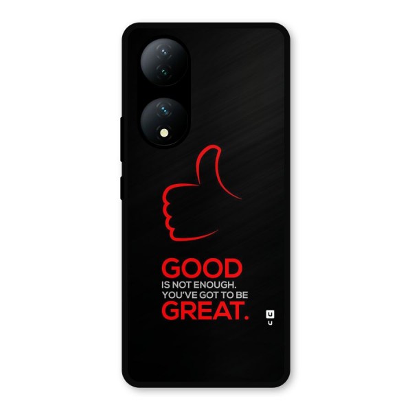 Good Great Metal Back Case for iQOO Z7s