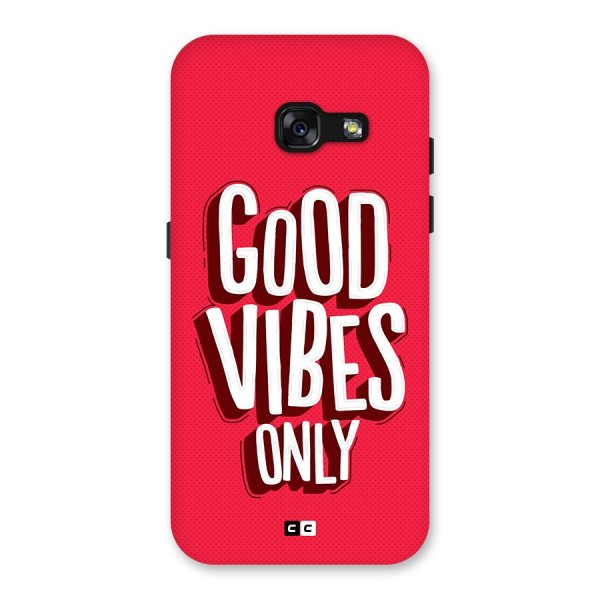 Good Vibes Only Pop Art Back Case for Galaxy A3 (2017)
