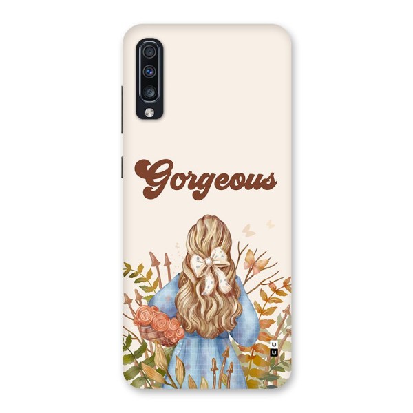 Gorgeous Girl Back Case for Galaxy A70