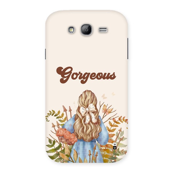 Gorgeous Girl Back Case for Galaxy Grand Neo Plus