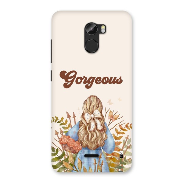 Gorgeous Girl Back Case for Gionee X1