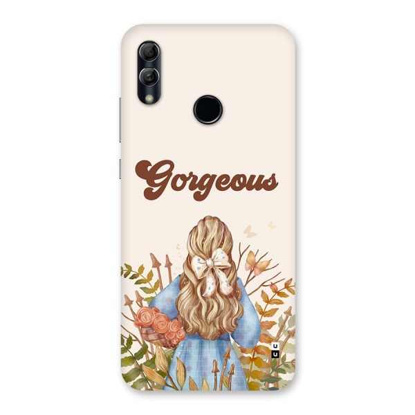 Gorgeous Girl Back Case for Honor 10 Lite