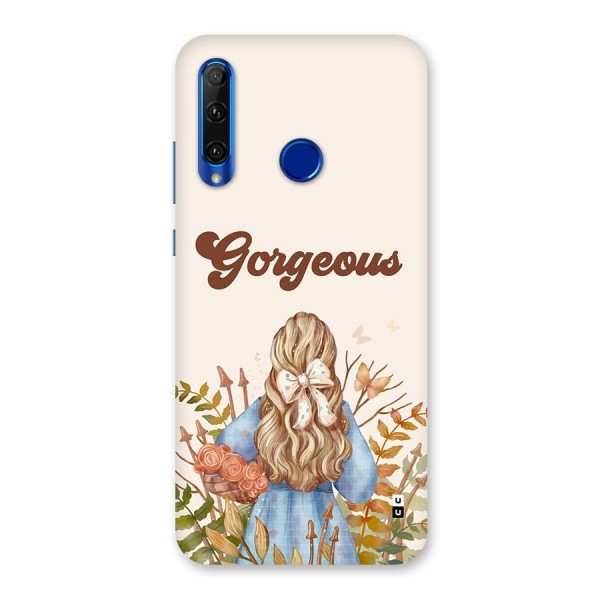 Gorgeous Girl Back Case for Honor 20i