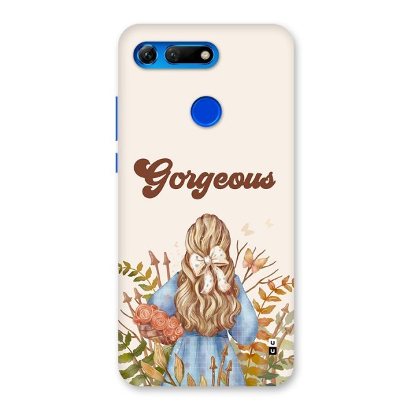 Gorgeous Girl Back Case for Honor View 20
