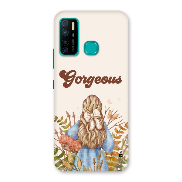Gorgeous Girl Back Case for Infinix Hot 9 Pro