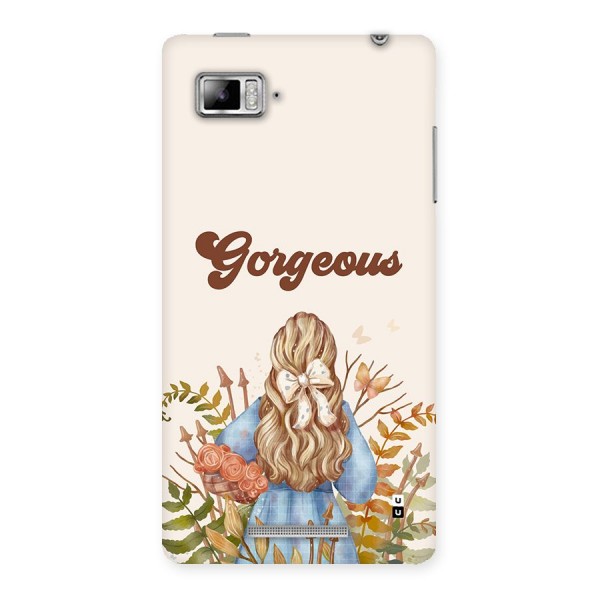 Gorgeous Girl Back Case for Lenovo Vibe Z K910