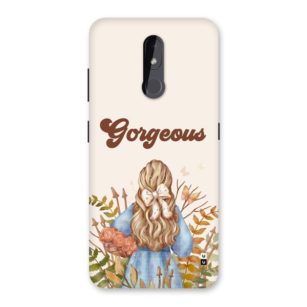 Gorgeous Girl Back Case for Nokia 3.2