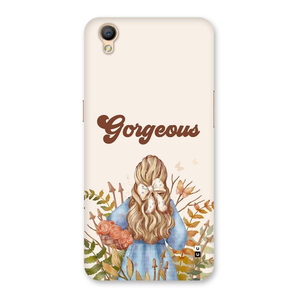 Gorgeous Girl Back Case for Oppo A37