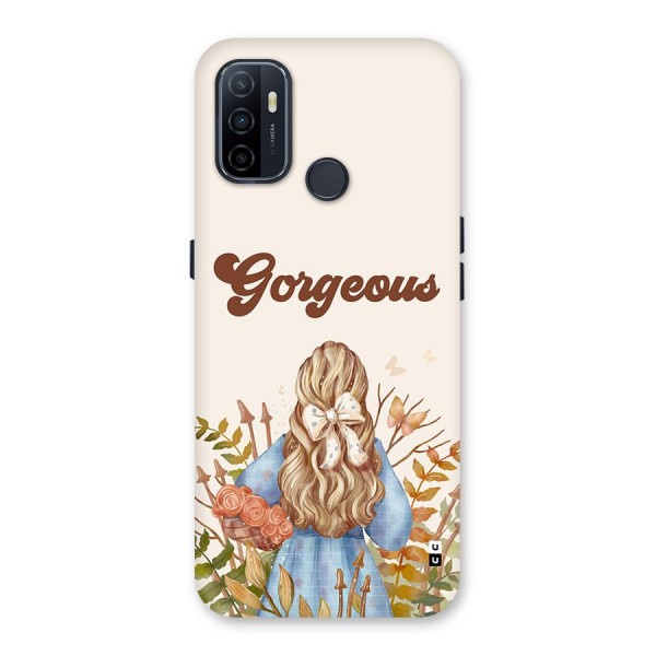 Gorgeous Girl Back Case for Oppo A53