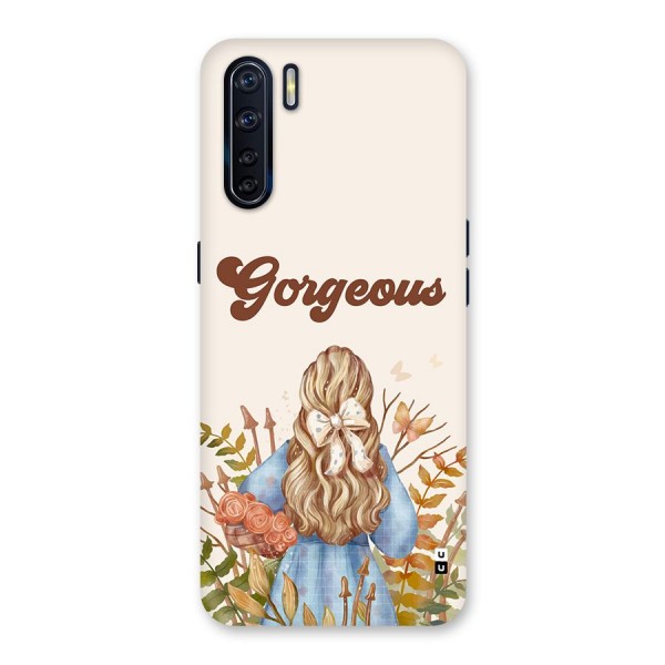 Gorgeous Girl Back Case for Oppo F15