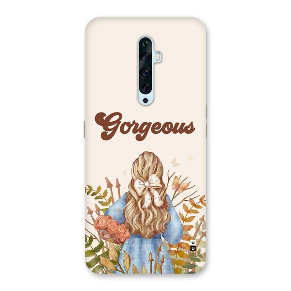 Gorgeous Girl Back Case for Oppo Reno2 F