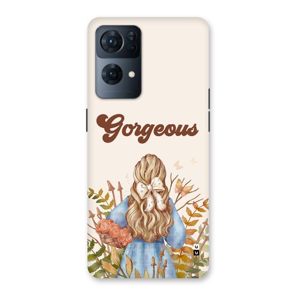 Gorgeous Girl Back Case for Oppo Reno7 Pro 5G