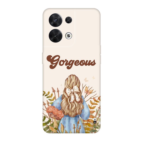 Gorgeous Girl Back Case for Oppo Reno8 5G