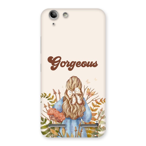 Gorgeous Girl Back Case for Vibe K5 Plus