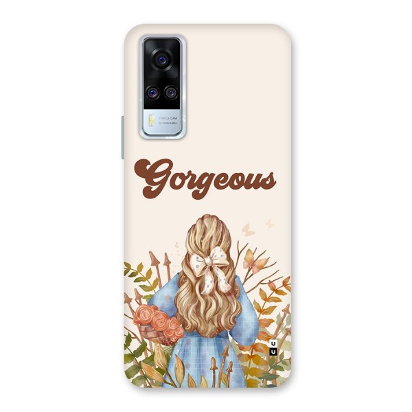 Gorgeous Girl Back Case for Vivo Y51