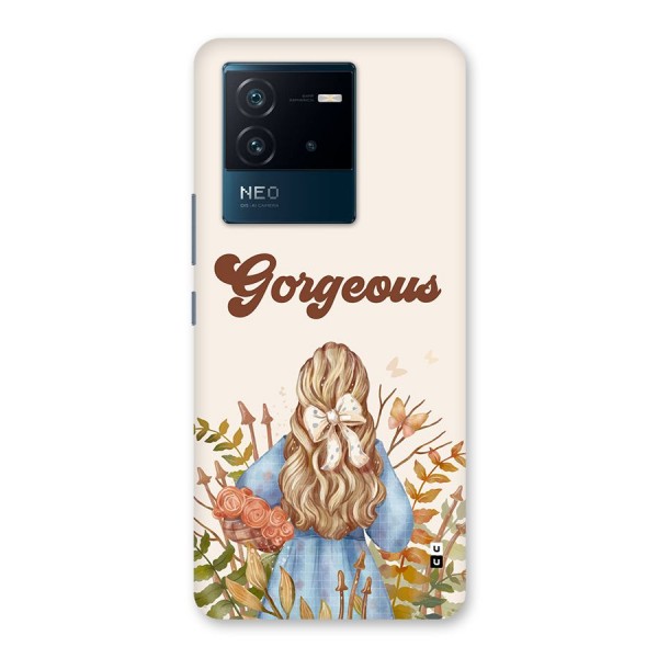 Gorgeous Girl Back Case for Vivo iQOO Neo 6 5G