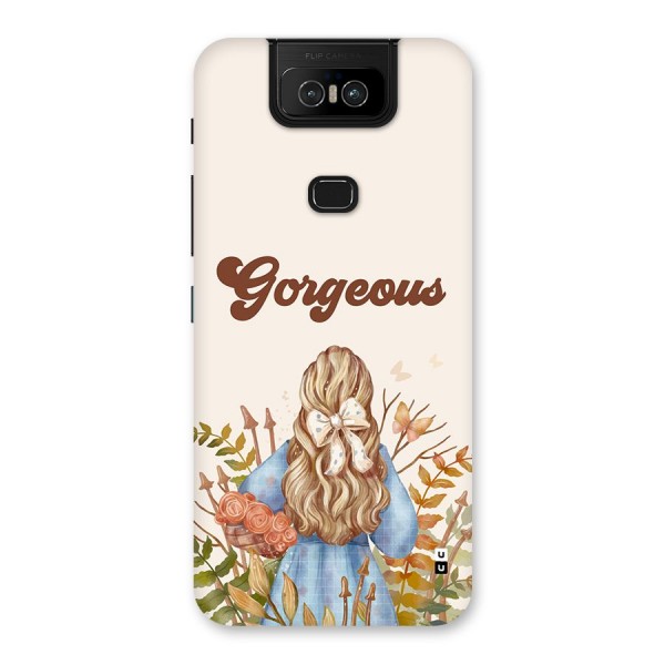 Gorgeous Girl Back Case for Zenfone 6z
