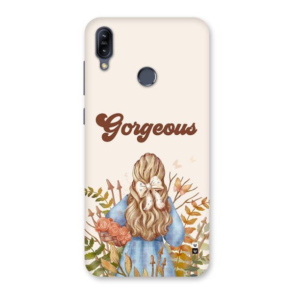 Gorgeous Girl Back Case for Zenfone Max M2