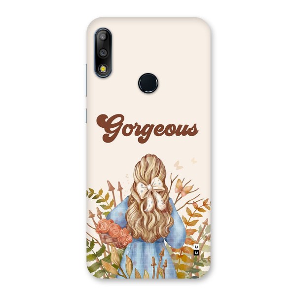 Gorgeous Girl Back Case for Zenfone Max Pro M2