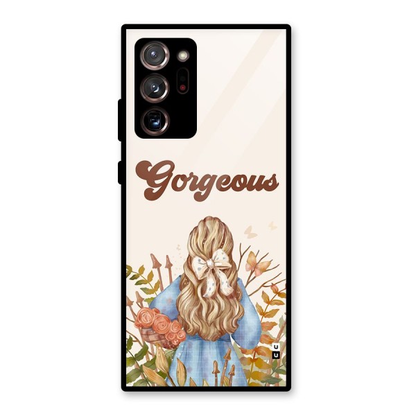 Gorgeous Girl Glass Back Case for Galaxy Note 20 Ultra