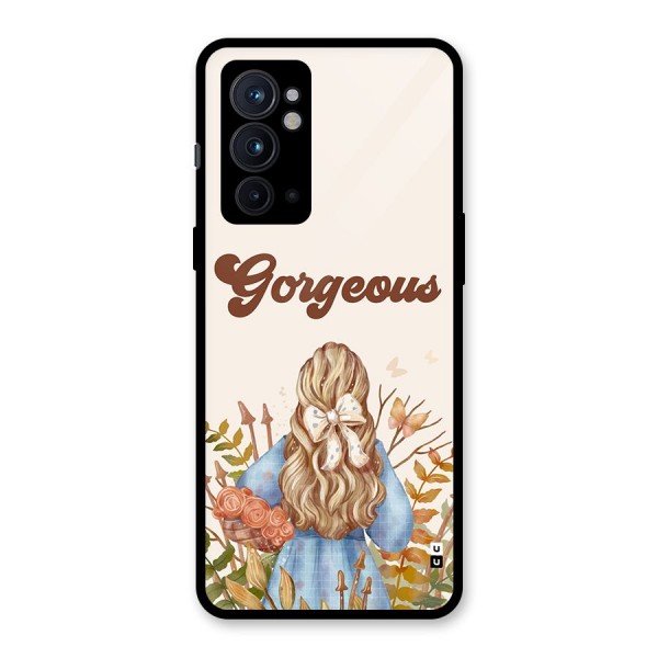 Gorgeous Girl Glass Back Case for OnePlus 9RT 5G