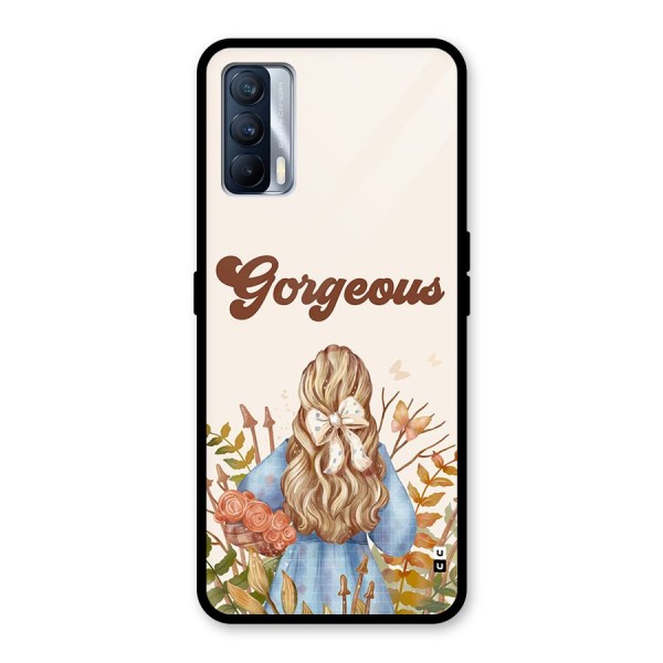 Gorgeous Girl Glass Back Case for Realme X7