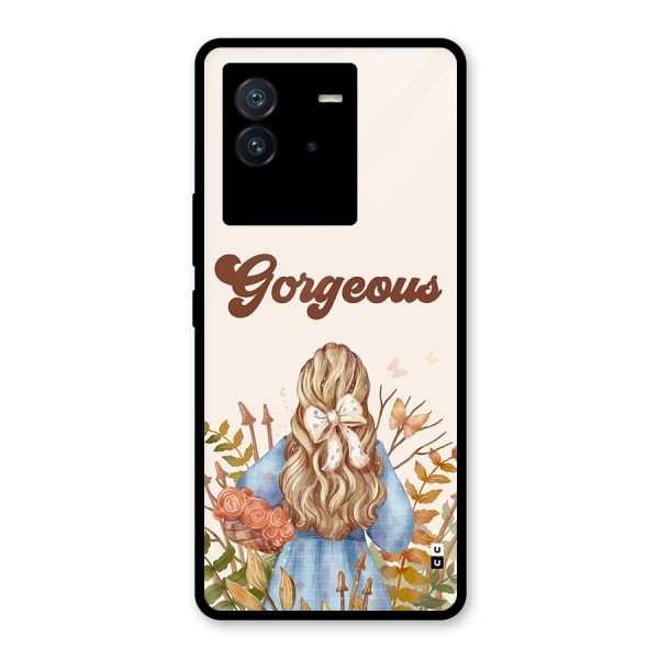 Gorgeous Girl Glass Back Case for Vivo iQOO Neo 6 5G