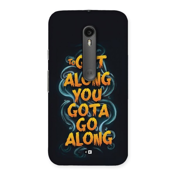 Gota Go Along Back Case for Moto G3