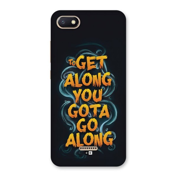 Gota Go Along Back Case for Redmi 6A