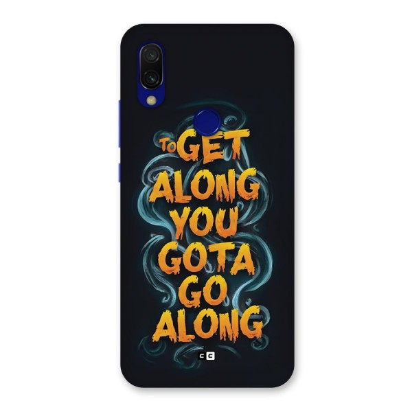 Gota Go Along Back Case for Redmi 7