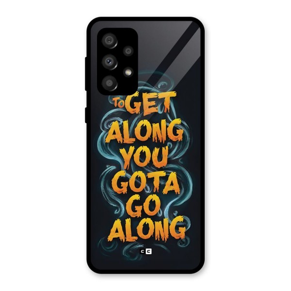 Gota Go Along Glass Back Case for Galaxy A32