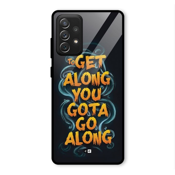 Gota Go Along Glass Back Case for Galaxy A72