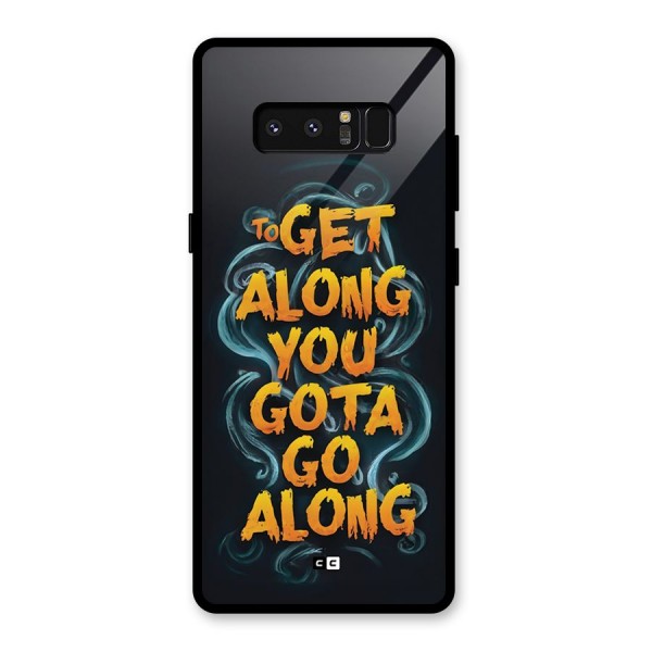 Gota Go Along Glass Back Case for Galaxy Note 8