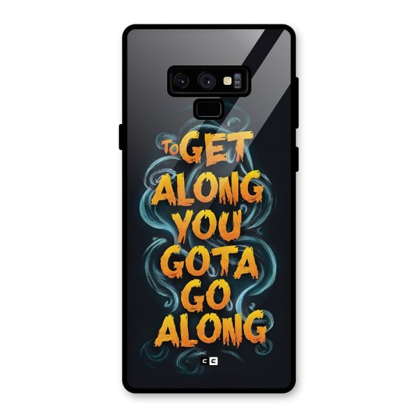 Gota Go Along Glass Back Case for Galaxy Note 9