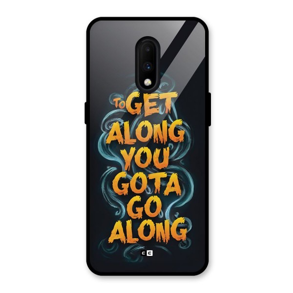 Gota Go Along Glass Back Case for OnePlus 7