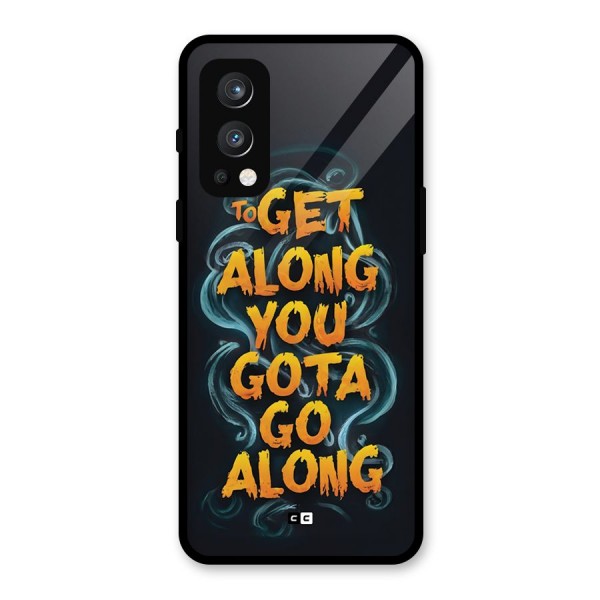 Gota Go Along Glass Back Case for OnePlus Nord 2 5G