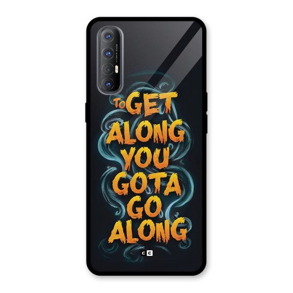 Gota Go Along Glass Back Case for Oppo Reno3 Pro