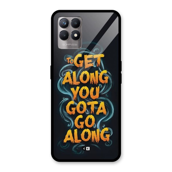 Gota Go Along Glass Back Case for Realme Narzo 50