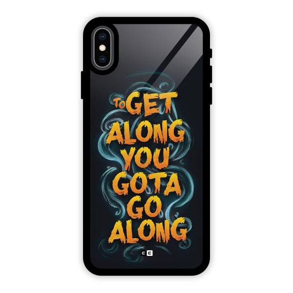 Gota Go Along Glass Back Case for iPhone XS Max