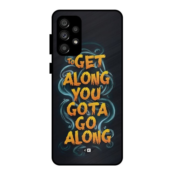 Gota Go Along Metal Back Case for Galaxy A73 5G