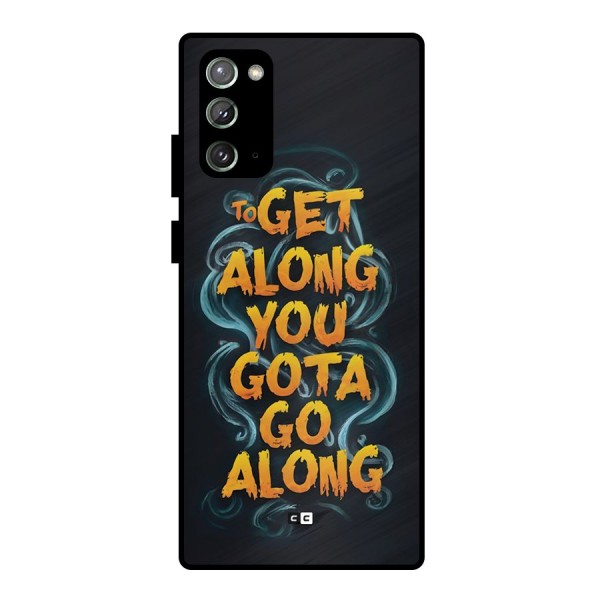 Gota Go Along Metal Back Case for Galaxy Note 20