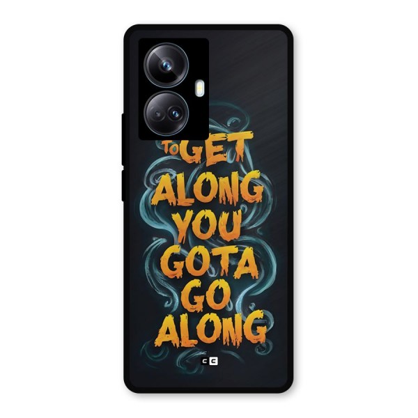 Gota Go Along Metal Back Case for Realme 10 Pro Plus