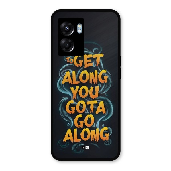 Gota Go Along Metal Back Case for Realme Narzo 50 5G