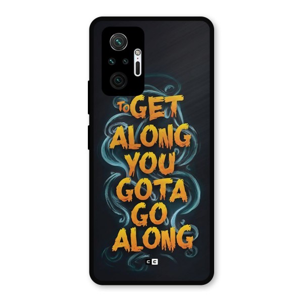 Gota Go Along Metal Back Case for Redmi Note 10 Pro Max