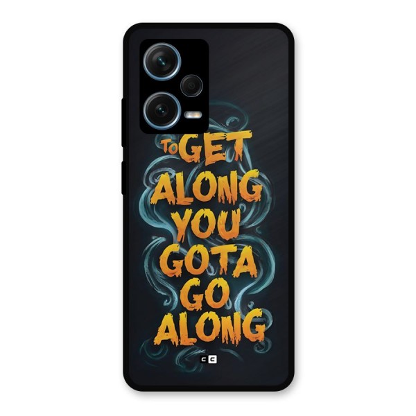 Gota Go Along Metal Back Case for Redmi Note 12 Pro Plus 5G
