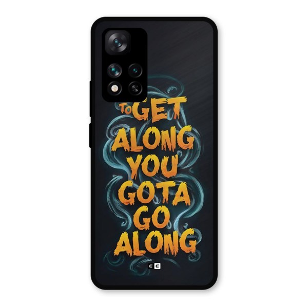Gota Go Along Metal Back Case for Xiaomi 11i Hypercharge 5G