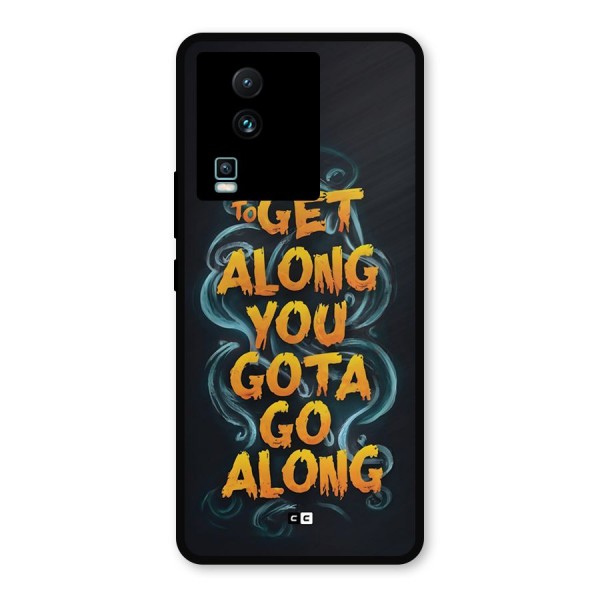 Gota Go Along Metal Back Case for iQOO Neo 7 Pro