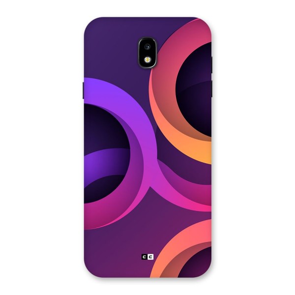 Gradient Rings Back Case for Galaxy J7 Pro