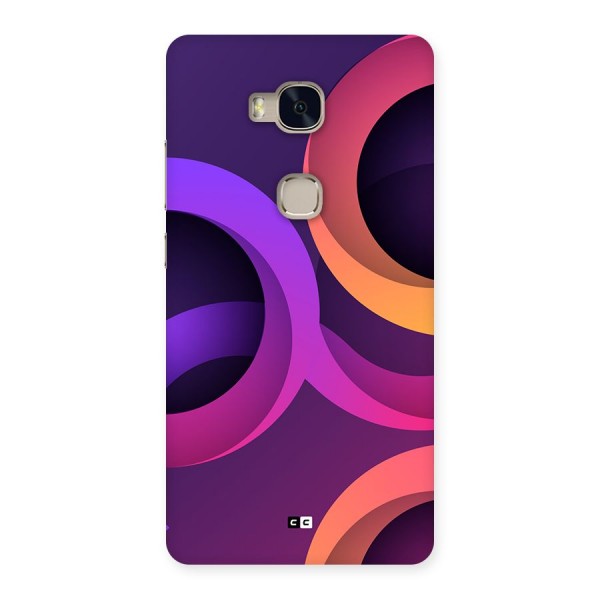 Gradient Rings Back Case for Honor 5X